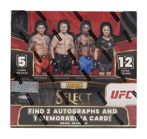 GB#20,311 - 2023 PANINI UFC SELECT BOX BREAK - LETTER RANDOM