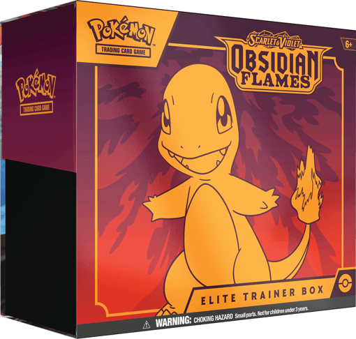 Pokemon Scarlet and Violet Obsidian Flames Elite Trainer Box