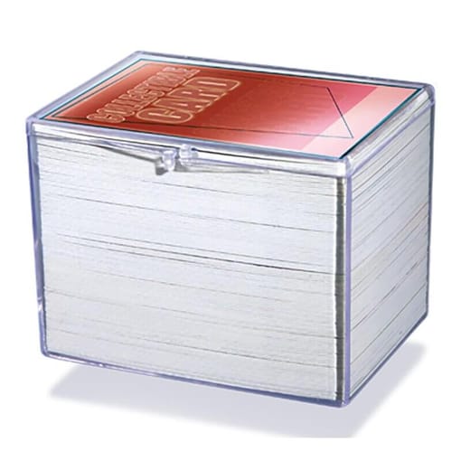 Ultra Pro 150 Count Hinged Storage Box