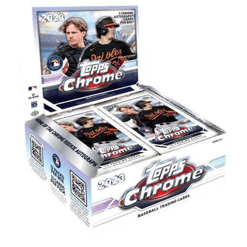 2023 Topps Chrome Baseball Jumbo Hobby Box