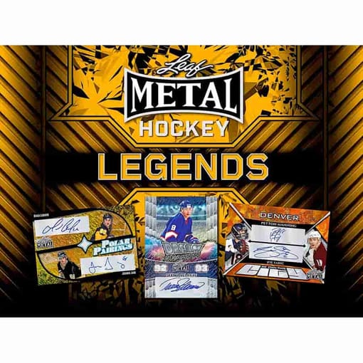2025 Leaf Metal Legends Hockey Hobby Box