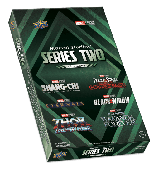 2024 Upper Deck Marvel Studios Series 2 Cinematic Trading Cards Hobby Box