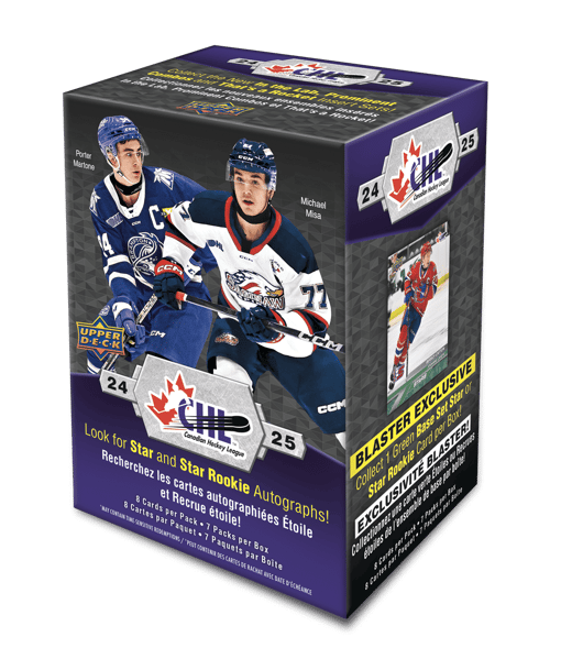2024-25 Upper Deck CHL Hockey Blaster Box
