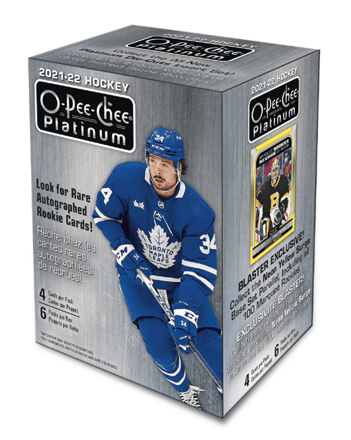 2021-22 Upper Deck OPC Platinum Hockey Blaster Box