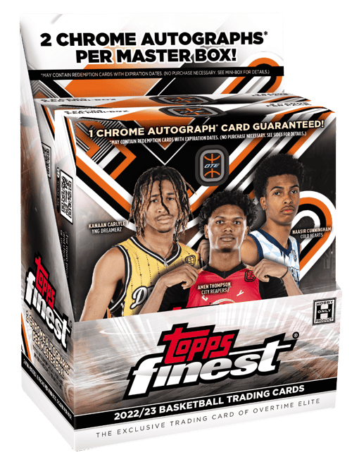 2022-23 Topps Finest Overtime Elite Basketball Hobby Box