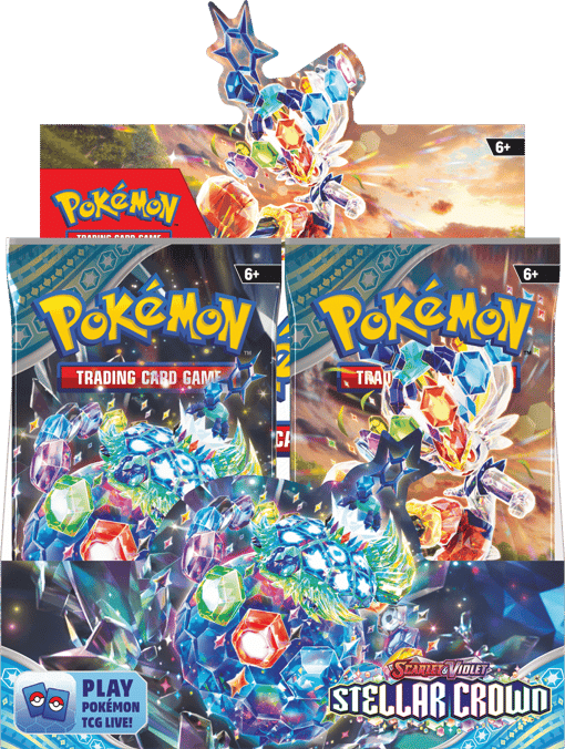 Pokemon Scarlet and Violet Stellar Crown Sealed Booster Box