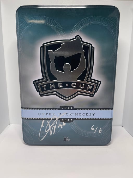 2011-12 Upper Deck The Cup Autographed Tin Colin White 6/6
