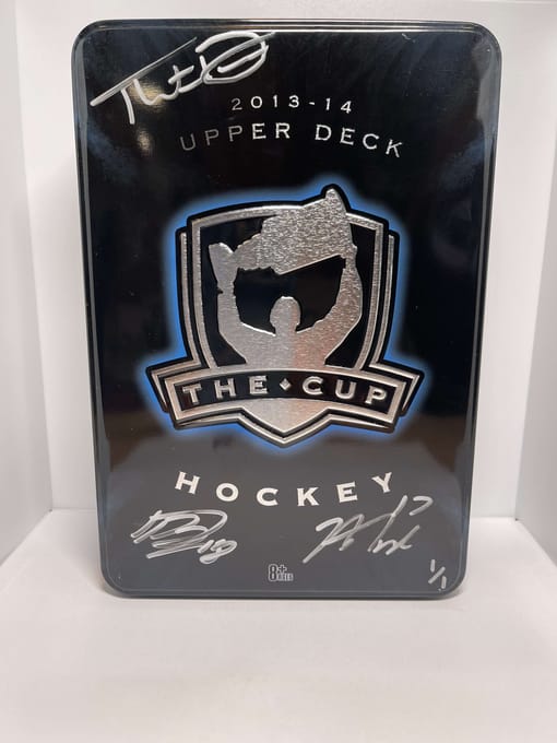 2013-14 Upper Deck The Cup Autographed Tuch/Demko/Dubois 1/1