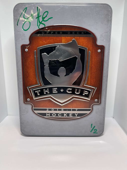 2016-17 Upper Deck The Cup Autographed Tin Barrett Hayton /2