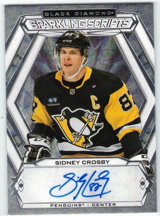 GB#23,047 - HIGH END CARD CHANCER - SIDNEY CROSBY DIAMOND AUTOGRAPH - AMAZING CHANCER!