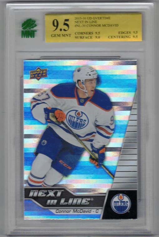 GB#22,050 - *TRIPLE WINNER MINI CHANCER* 15-16 UD NEXT IN LINE ROOKIE CONNOR MCDAVID MNT 9.5 & MORE!