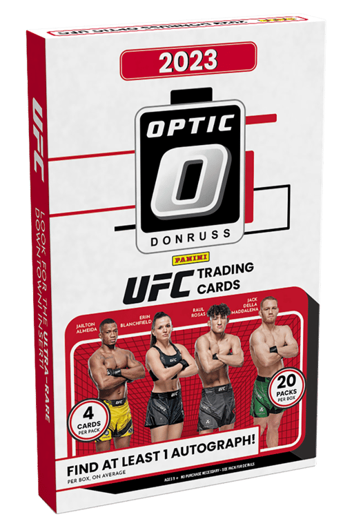 GB#20,849 - 2023 PANINI UFC DONRUSS OPTIC 2 BOX BREAK - LETTER RANDOM