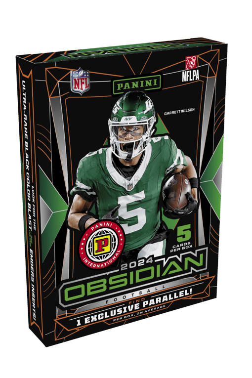 GB#23,540 - FOOTBALL DOUBLE UP W/GIVEAWAY - 2024 PANINI OBSIDIAN INTERNATIONAL HOBBY BOX - T-RANDOM