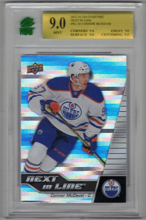 GB#22,675 - *MCDAVID RC MINI CHANCER* 15-16 UD NEXT IN LINE ROOKIE CONNOR MCDAVID MNT 9 & MORE!