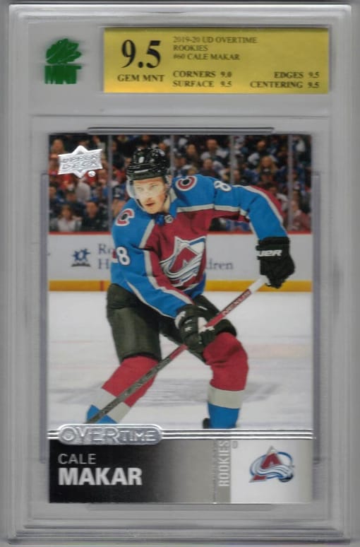 GB#22,722 - MAKAR GRADED ROOKIE CHANCER - OVECHKIN JERSEY & BEDARD RC - AMAZING CHANCER!