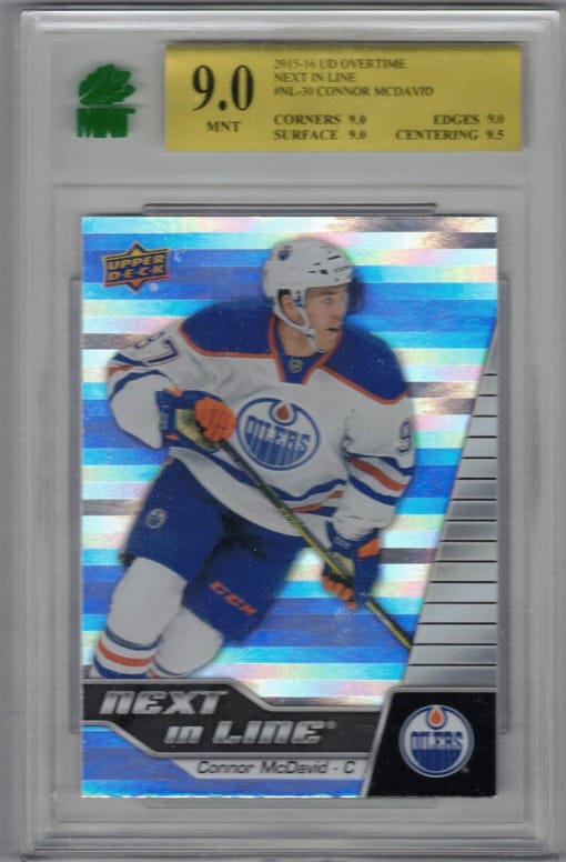 GB#22,176 - *TRIPLE WINNER MINI CHANCER* 15-16 UD NEXT IN LINE ROOKIE CONNOR MCDAVID MNT 9 & MORE!