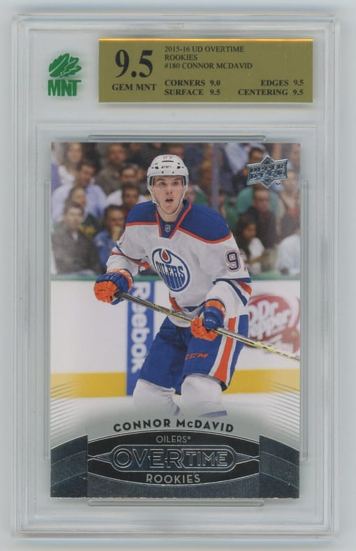 GB#20,330 - *INSANE VALUE CHANCER!* MCDAVID & CROSBY RC YEAR GRADED - SELECT GREEN PRIZM, DRAFT DAY MARKS & MORE!