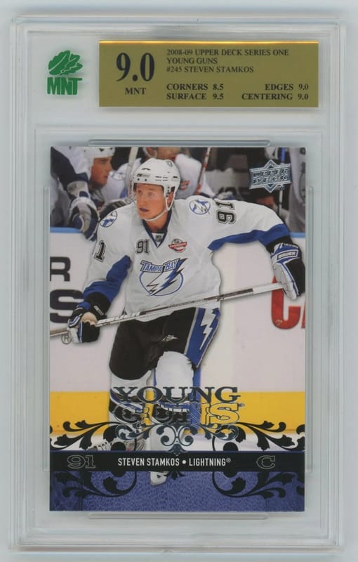 GB#21,121 - *MINI CHANCER WITH BIG ROOKIE!* STEVEN STAMKOS GRADED YOUNG GUNS! $9 A SPOT ONLY 30 SPOTS!