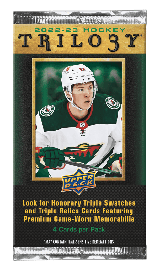 2022-23 Upper Deck Trilogy Hockey Hobby Pack