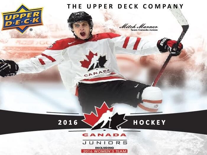 2016 17 Upper Deck Team Canada Juniors Hockey Hobby Box