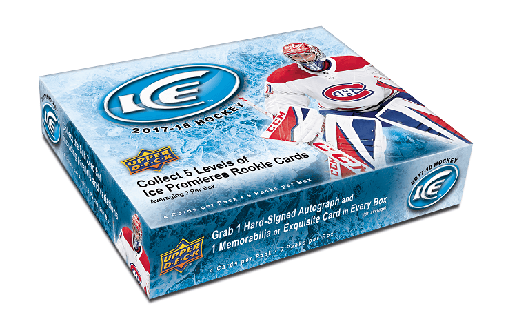 2017-18 Upper Deck Ice Hockey Hobby Box