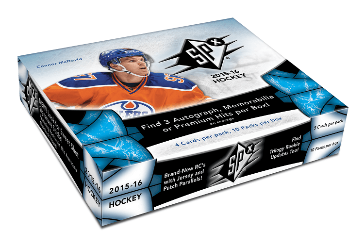 15-16 Upper Deck SPx Hockey Hobby Box