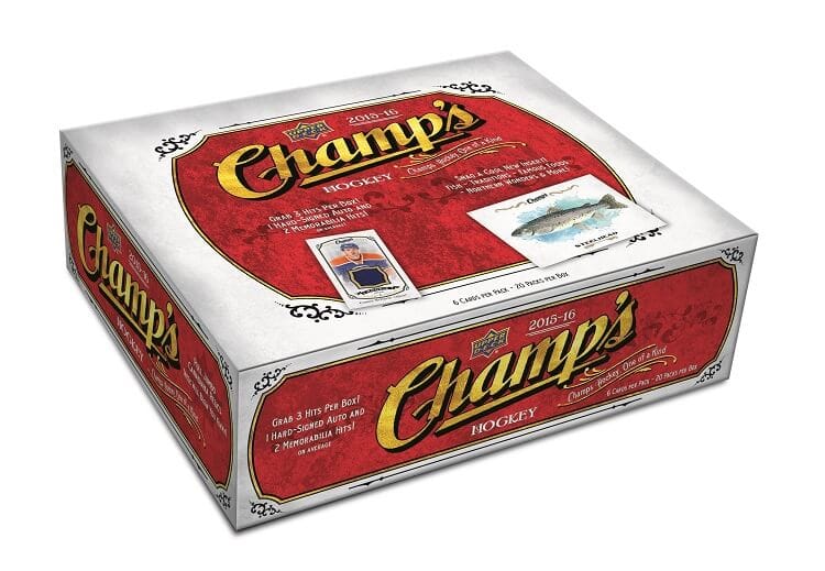 15-16 Upper Deck Champs Hockey Hobby Box