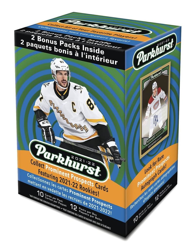2021-22 Upper Deck Parkhurst Checklist