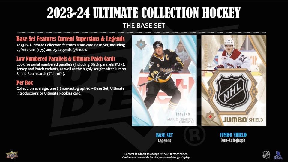新品 2023-24 CloutsnChara Box Hobby Hockey Ultimate Deck Upper 遊戯王OCG デュエルモンスターズ