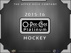 15-16 Upper Deck OPC Platinum Hockey