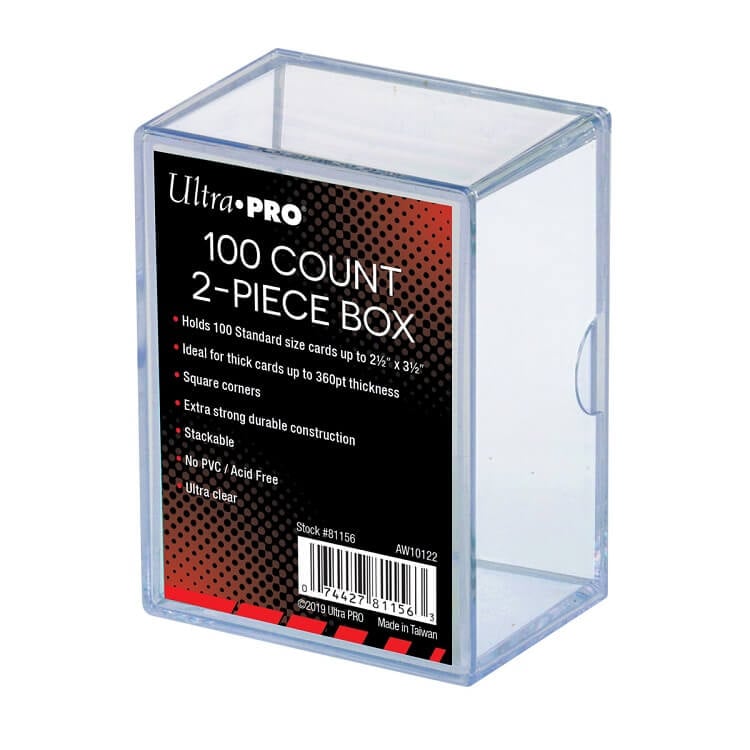 Ultra Pro 100 Count Two Piece Storage Box
