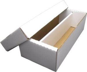 BCW 1600 count Cardboard Storage Box