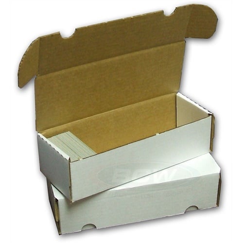 BCW 550 count CardBoard Storage Box