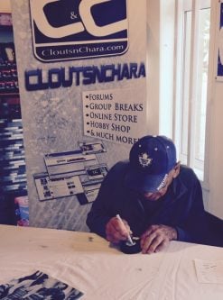 Johnny Bower Autograph Signing
