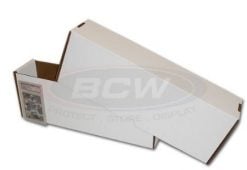 BCW Graded Card White Cardboard Storage Box
