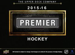 2015-16 Upper Deck Premier Hockey Hobby Box