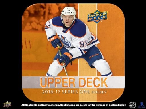 2016-17 Upper Deck Series 1 Hockey