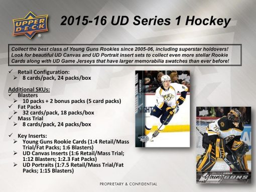 2015-16 Upper Deck Series 2 Hockey