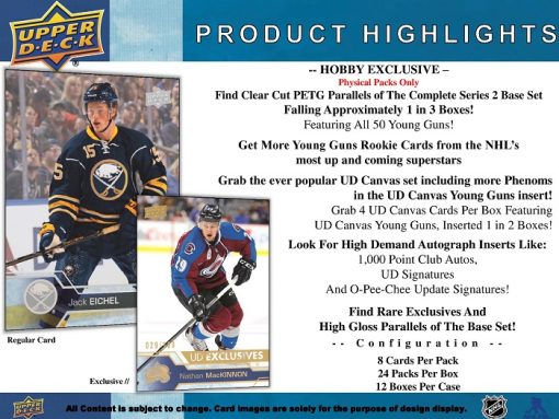 16-17 Upper Deck Series 2 Product Image Page 2