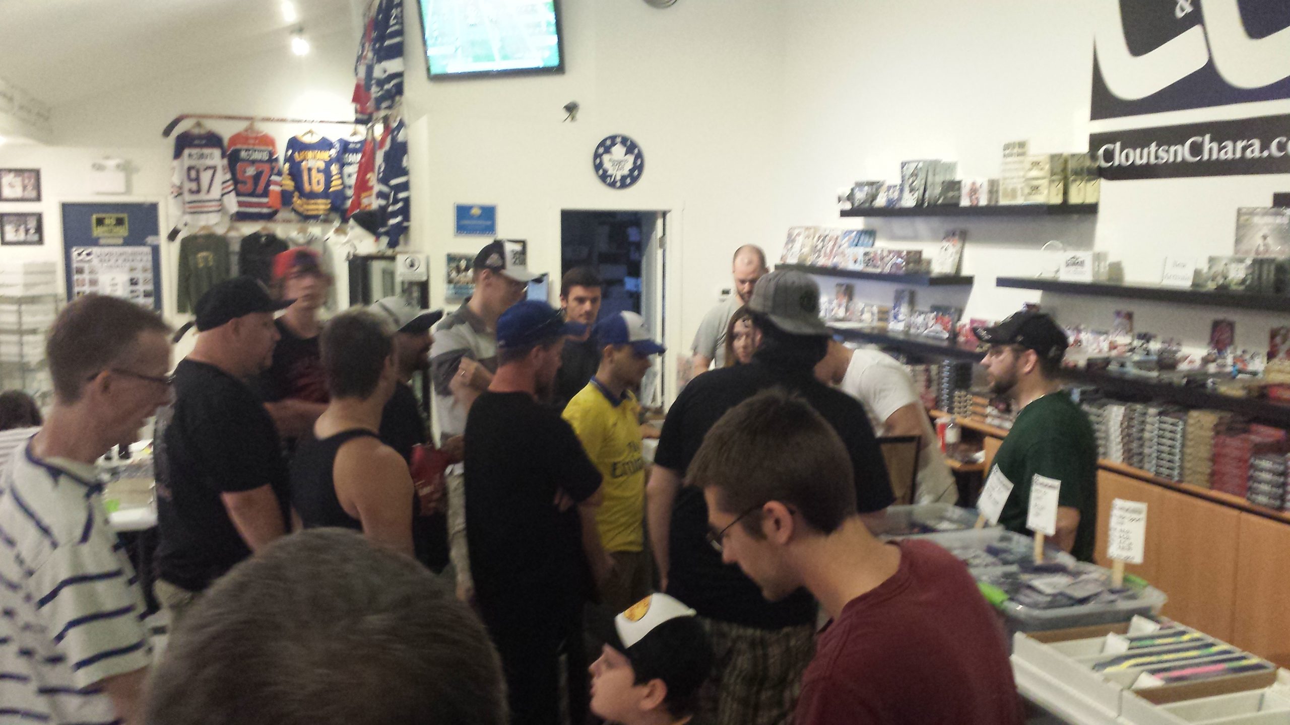 Group of people in store