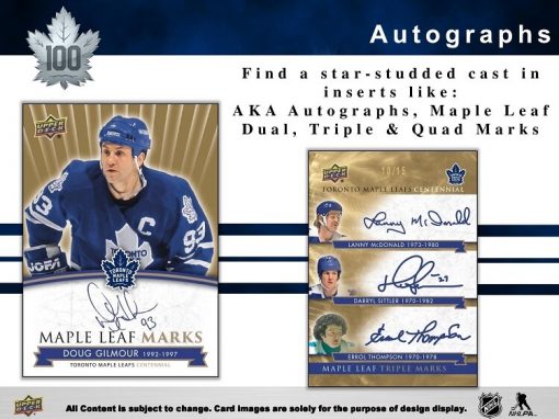 17-18 Upper Deck Centennial Hockey Product Image Page 3