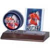 Ultra Pro Dark Wood Puck & Card Holder