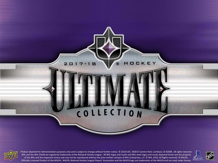 2017-18 Upper Deck Ultimate Collection Hockey