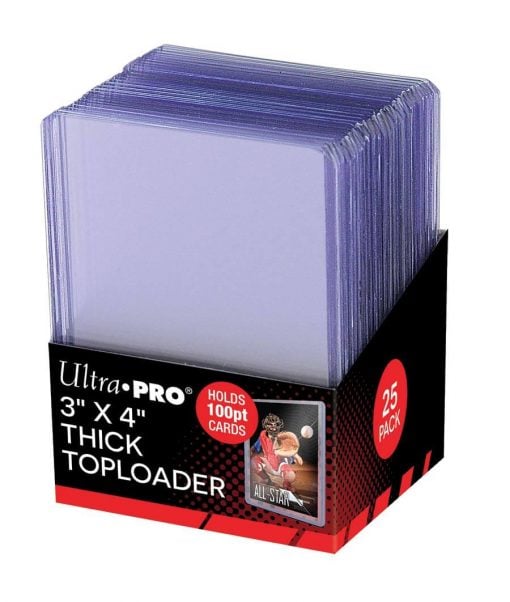 Ultra Pro Thick 100pt Toploader - Pack of 25