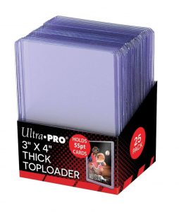 Ultra Pro Thick 55pt Toploader - Pack of 25
