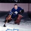 Johnny Bower Autographed Print