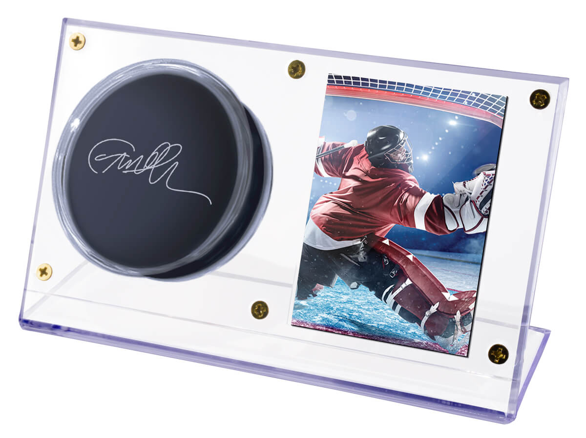 NHL Hockey Puck Holders by Pro-Mold