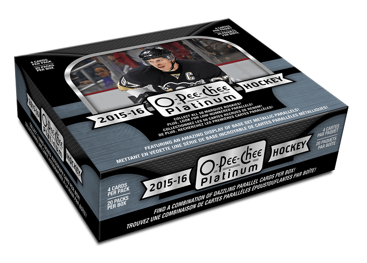 2015-16 Upper Deck O-Pee-Chee Platinum Hockey Hobby Box