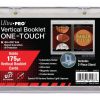 Ultra Pro One-Touch Vertical Booklet - Holds 175pt cards - With 2-piece stand