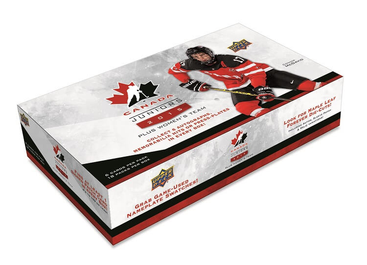 2015 Upper Deck Team Canada World Juniors Hockey Hobby Box